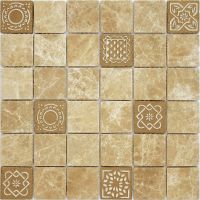 Мозаика Caramelle mosaic Art Stone Art Emperador Light MAT 30x30 см арт-00-00002809 — фото 1, Мозаика