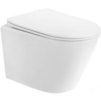 Товар: Унитаз Abber Bequem подвесной с сиденьем Микролифт арт-AC1102T - фото 1 Унитаз Abber Bequem подвесной с сиденьем Микролифт арт-AC1102T — фото 1, Подвесные унитазы