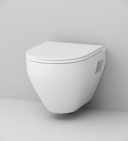 Сиденье для унитаза AM.PM Spirit V2.0 Белое с микролифтом арт-C707857WH — фото 3, Сиденья для унитаза