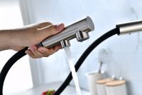 Смеситель для кухни Paulmark Serpentine Никель арт-Se213222-NI — фото 7, Смесители для кухни