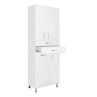 Товар: Шкаф пенал Style Line Волна 70 Белый арт-ЛС-000010050 - фото 3 Шкаф пенал Style Line Волна 70 Белый арт-ЛС-000010050 — фото 3, Пеналы для ванной комнаты