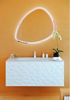 Зеркало Clarberg Clarberg Stone 95 с подсветкой с сенсорным выключателем арт-Stn.02.10 — фото 2, Зеркала в ванную комнату