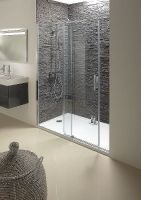 Душевая дверь Jacob Delafon Contra 180 Хром арт-E22C180-GA — фото 2, Раздвижные душевые двери