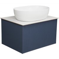 Тумба под раковину La Fenice Terra 60 подвесная Синяя матовая арт-FNC-01-TER-BG-60 — фото 3, Тумбы под раковину