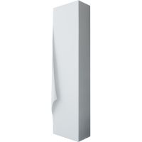 Шкаф пенал Clarberg Papyrus 35 Белый арт-PAP0535 — фото 1, Пеналы для ванной комнаты