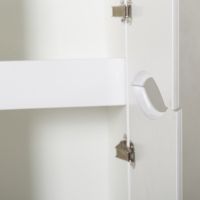 Шкаф пенал BelBagno 32 подвесной Bianco Lucido арт-ACQUA-1600-2A-SC-BL-P — фото 4, Пеналы для ванной комнаты