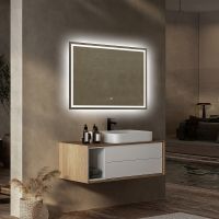 Зеркало Abber See 80 с подсветкой с сенсорным выключателем и диммером арт-AG6116S — фото 2, Зеркала в ванную комнату