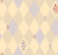 Обои LOYMINA Origins Винил на флизелине (1*10,05) Желтый/Серый, Геометрия/Животные арт-ALS7 002 — фото 2, Обои для стен