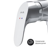 Смеситель для душа AM.PM Like Хром арт-F8020016 — фото 5, Смеситель для душа