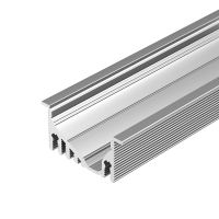 Профиль алюминиевый Arlight встраиваемый Серебристый арт-019270 — фото 2, Профили для светодиодных лент