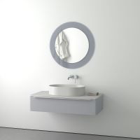 Товар: Зеркало Evoform Double d80 на стеклянном основании - цвет Графит арт-BY 0315 - фото 3 Зеркало Evoform Double d80 на стеклянном основании - цвет Графит арт-BY 0315 — фото 3, Зеркала в ванную комнату