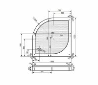 Товар: Душевой поддон из искусственного камня Эстет Омега 100х100 Белый арт-ФР-00000763 - фото 4 Душевой поддон из искусственного камня Эстет Омега 100х100 Белый арт-ФР-00000763 — фото 4, Душевые поддоны из искусственного камня