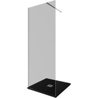 Товар: Душевая перегородка Allen Brau Infinity 1 80 профиль Серебро браш стекло тонированное арт-3.21002.BA.T - фото 2 Душевая перегородка Allen Brau Infinity 1 80 профиль Серебро браш стекло тонированное арт-3.21002.BA.T — фото 2, Душевые перегородки