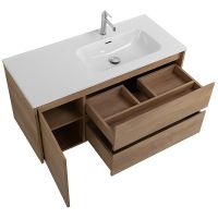 Тумба под раковину BelBagno Kraft 100 R подвесная Rovere Nebrasca Nature арт-KRAFT-1000-2C-1A-SO-RNN-R — фото 7, Тумбы под раковину