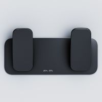 Вешалка для полотенец AM.PM Inspire V2.0 Черная матовая арт-A50A35622 — фото 4, Крючки для полотенец