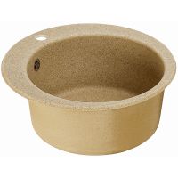 Кухонная мойка Aquaton Иверия 48 Песочная арт-1A711032IV220 — фото 2, Кухонные мойки