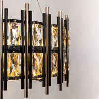 Товар: Люстра Artelamp Alruba Прозрачная Золото Черная арт-A1043SP-6BK - фото 2 Люстра Artelamp Alruba Прозрачная Золото Черная арт-A1043SP-6BK — фото 2, Люстры