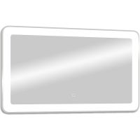 Зеркало Континент Velvette 1200x800 с подсветкой с сенсорным выключателем арт-ЗЛП468 — фото 1, Зеркала в ванную комнату