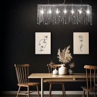 Подвесной светильник Maytoni Modern Empress Прозрачный Хром арт-DIA002PL-07CH — фото 4, Подвесные светильники