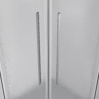 Душевой уголок Niagara Nova 80х80 профиль Хром стекло шиншилла арт-NG-3625-34 — фото 8, Душевые уголки четверть круга