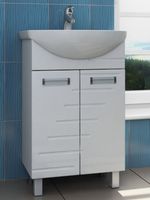 Тумба под раковину Vigo Diana 50 Белая арт-tn.DIA.UYU.50.2D — фото 2, Тумбы под раковину