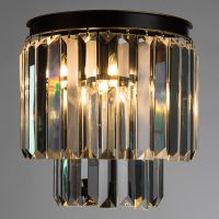 Настенный светильник Divinare Nova Прозрачный Черный арт-3001/01 AP-2 — фото 4, Бра