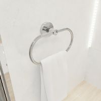 Кольцо для полотенец Fixsen Comfort Chrome Хром арт-FX-85011 — фото 3, Полотенцедержатели