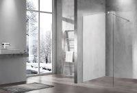 Душевая перегородка Vincea Walk-In 100 профиль Хром стекло прозрачное арт-VSW-1H100CL — фото 3, Душевые перегородки