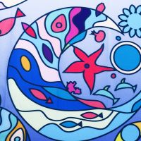 Товар: Штора для ванны WasserKRAFT Salm 180х200 Мультицвет арт-SC-13101 - фото 5 Штора для ванны WasserKRAFT Salm 180х200 Мультицвет арт-SC-13101 — фото 5, Шторы для ванной