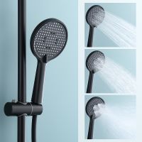 Душевая система Splenka Черная матовая арт-S223.24.06 — фото 6, Душевые стойки