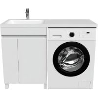 Товар: Тумба с раковиной Iddis Optima Home 120 L Белый арт-OPH12LDi95K - фото 2 Тумба с раковиной Iddis Optima Home 120 L Белый арт-OPH12LDi95K — фото 2, Тумбы с раковиной
