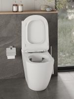 Унитаз компакт Orange с бачком и сиденьем Микролифт арт-C05-000w — фото 6, Напольные унитазы