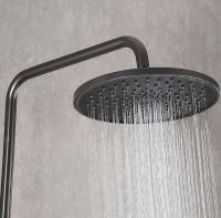 Товар: Душевая система Frap Оружейная сталь арт-F24011-9 - фото 11 Душевая система Frap Оружейная сталь арт-F24011-9 — фото 11, Душевые стойки