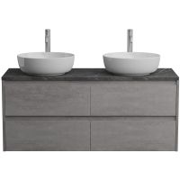 Тумба под раковину BelBagno Kraft 120 подвесная Cemento Grigio арт-KRAFT-1200-4C-SO-2-CG — фото 12, Тумбы под раковину