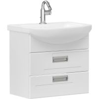 Тумба под раковину Volna Joli 70.2Y подвесная Белая арт-tpJOLI70.2Y-01 — фото 1, Тумбы под раковину