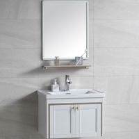 Комплект мебели для ванной River Amalia 805 BG Белый Бежевый арт-10000003943 — фото 2, Комплекты мебели для ванной