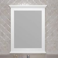 Зеркало Opadiris Палермо 60 Белое матовое арт-00-00006724 — фото 2, Зеркала в ванную комнату