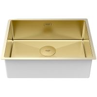 Кухонная мойка Paulmark Next 58 Uni Светлое золото арт-PM215844-LG — фото 2, Кухонные мойки