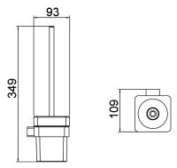 Ершик для унитаза Timo Selene Черный арт-14061/03 — фото 3, Ершики для унитаза
