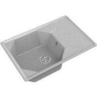 Кухонная мойка GranFest Unique GF-ая арт-U-740L сер — фото 1, Кухонные мойки