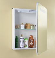 Зеркальный шкаф Onika Неаполь 60.01 R с подсветкой Белый арт-206064 — фото 3, Зеркальные шкафы в ванную