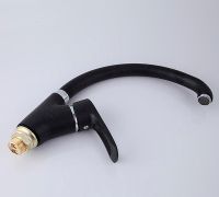 Смеситель для кухни Frap Черный матовый арт-F4166-7 — фото 2, Смесители для кухни