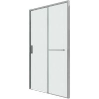 Душевая дверь Grossman Style 110 профиль Хром стекло шиншилла арт-100.K33.05.110.10.02 — фото 11, Раздвижные душевые двери