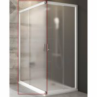 Душевая дверь Ravak Blix BLRV2К-110 профиль Белый стекло Grape арт-1XVD0100ZG — фото 1, Раздвижные душевые двери