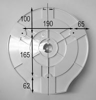Товар: Диспенсер для туалетной бумаги Nofer Синий арт-05005.T - фото 3 Диспенсер для туалетной бумаги Nofer Синий арт-05005.T — фото 3, Диспенсеры туалетной бумаги