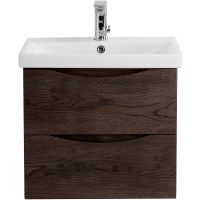 Тумба под раковину BelBagno Marino-Cer 60 подвесная Rovere Nature Grigio арт-MARINO-CER-600-2C-SO-RNG-P — фото 1, Тумбы под раковину