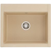 Кухонная мойка Aquaton Делия 60 Латте арт-1A715232LD260 — фото 1, Кухонные мойки