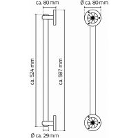 Поручень Ridder Pro Белый арт-А160601 — фото 5, Поручни для ванной