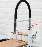 Товар: Смеситель для кухни Frap Белый Черный арт-F4452-8 - фото 6 Смеситель для кухни Frap Белый Черный арт-F4452-8 — фото 6, Смесители для кухни