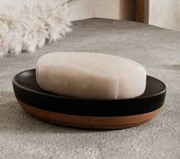 Мыльница WasserKRAFT Vils Черная матовая арт-K-6129 — фото 2, Мыльницы